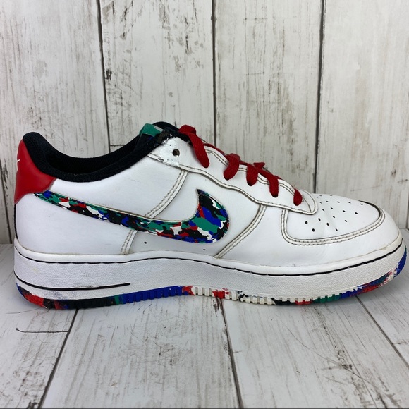 nike air force melted crayon men's